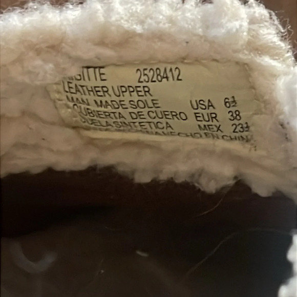 Earth Brigitte brown leather clogs - Picture 9 of 9